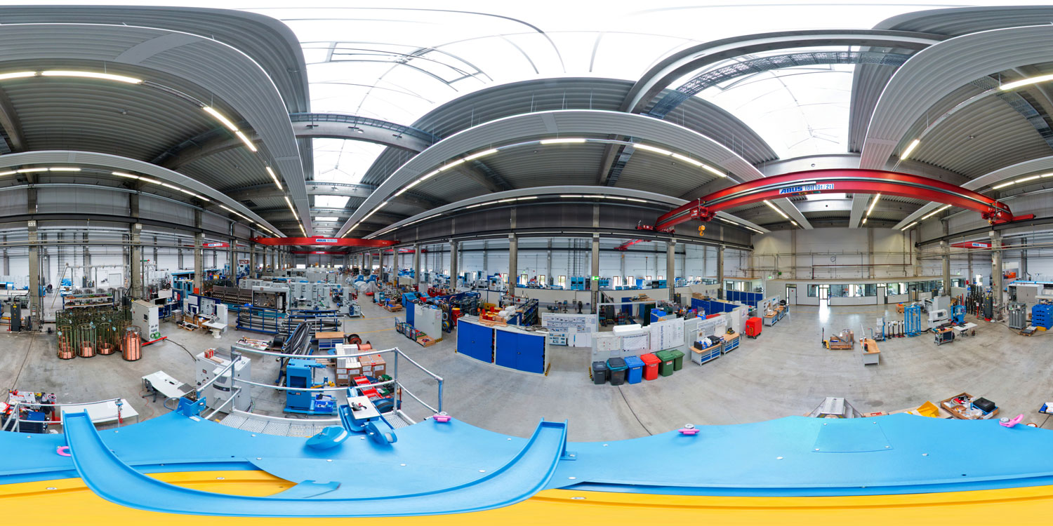 Google Streetview Fotograf Nürnberger Land, 360 Grad Fotos & virtuelle Rundgänge Schwabach Maschinenfabrik