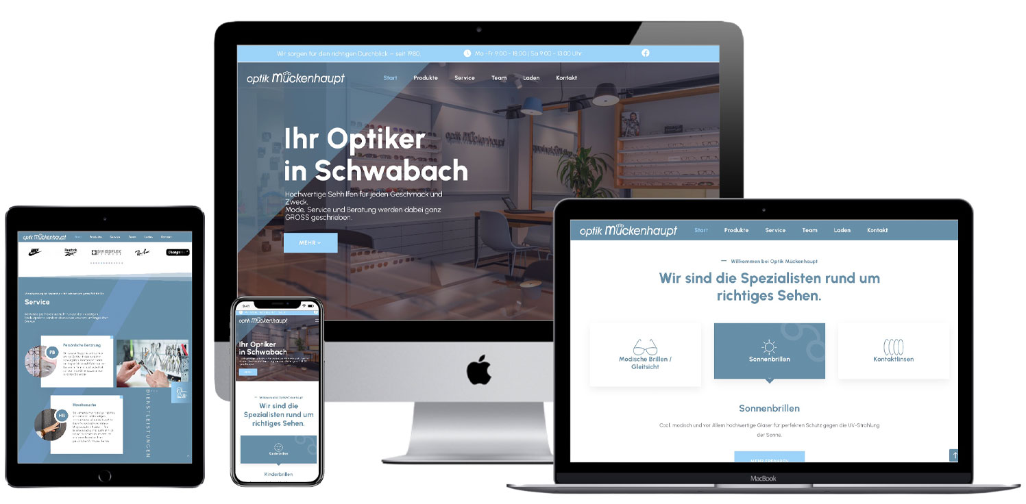 Webdesign Schwabach Website Optiker